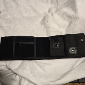 NEW .Black Consealed Carry Belt with Pockets